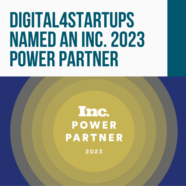 Digital4Startups Named to Inc.’s Second Annual Power Partner Awards