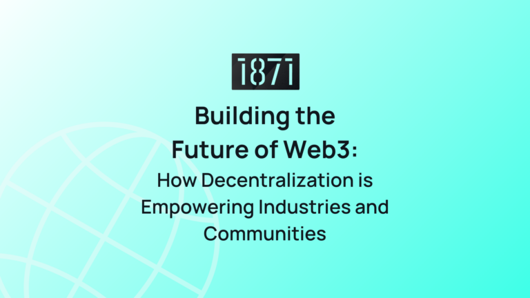 1871 Hosts 2024 Web3 Innovation Summit