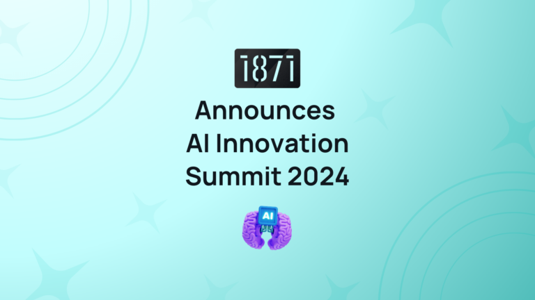 Exploring AI’s Future: Tickets on Sale for 1871’s 2nd Annual AI Innovation Summit