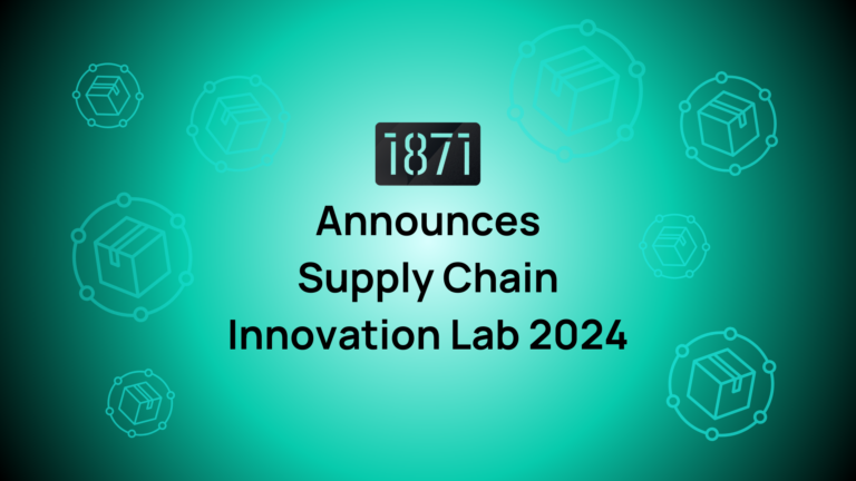 1871 Announces 2024 Supply Chain Innovation Lab with Accenture